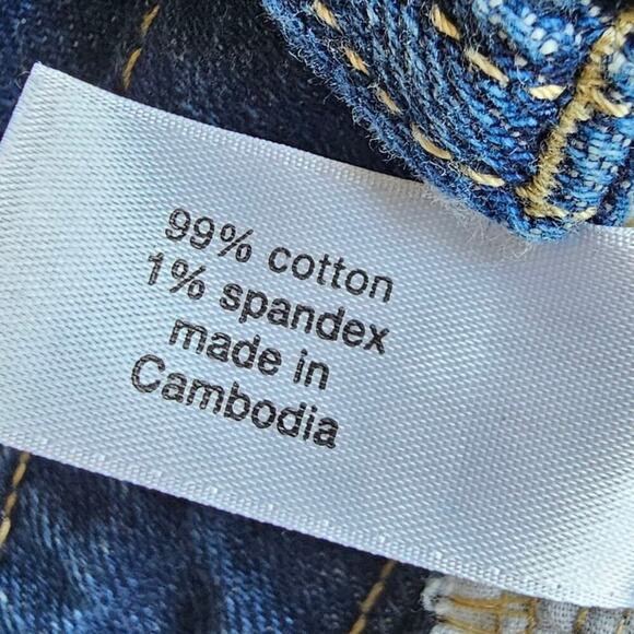 Lane Bryant Signature Fit Mid-Rise Slim Straight Ankle Jeans Medium Wash Size 20 - Picture 8 of 9